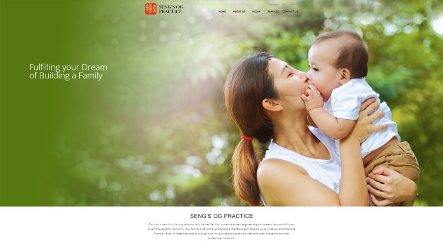 Seng Clinic website before 