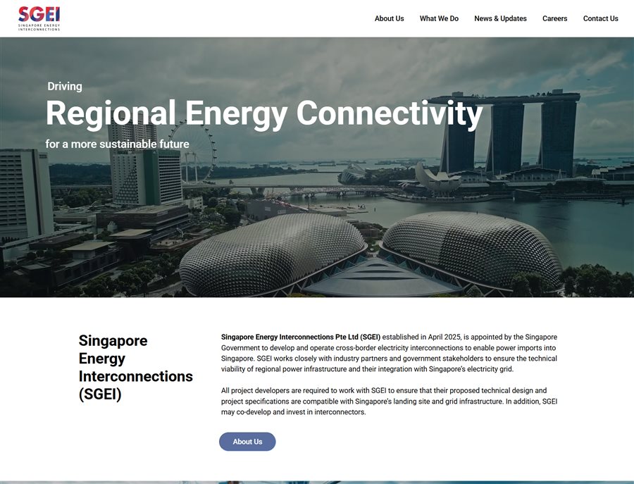 SGEI Desktop homepage