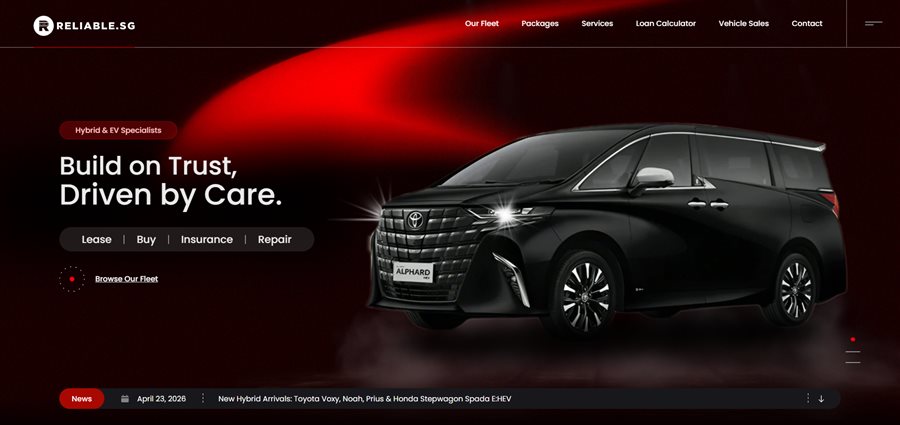 Reliable car hero img
