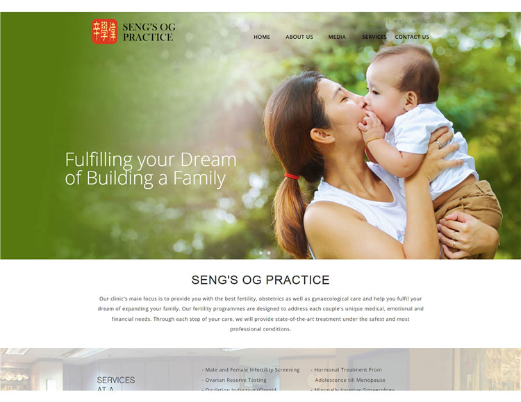 Website creative development design agency Singapore in ecommerce