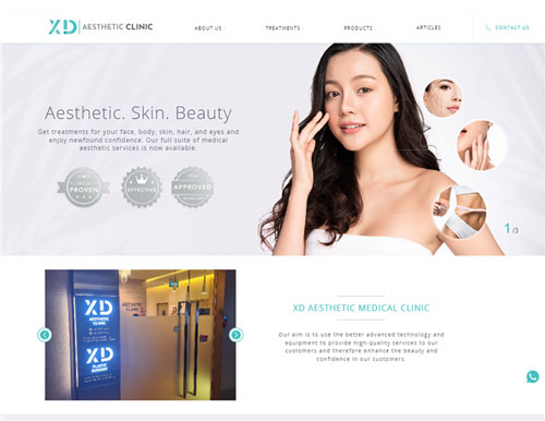 Website creative development design agency Singapore in ecommerce