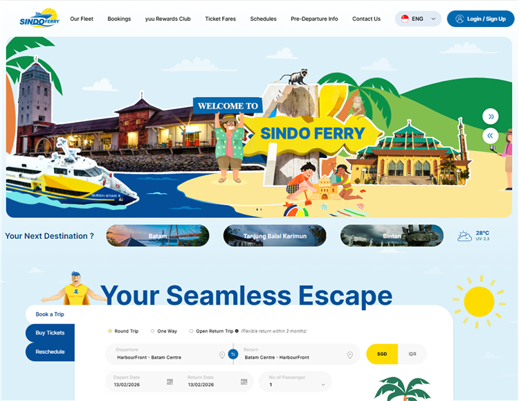 Website creative development design agency Singapore in ecommerce